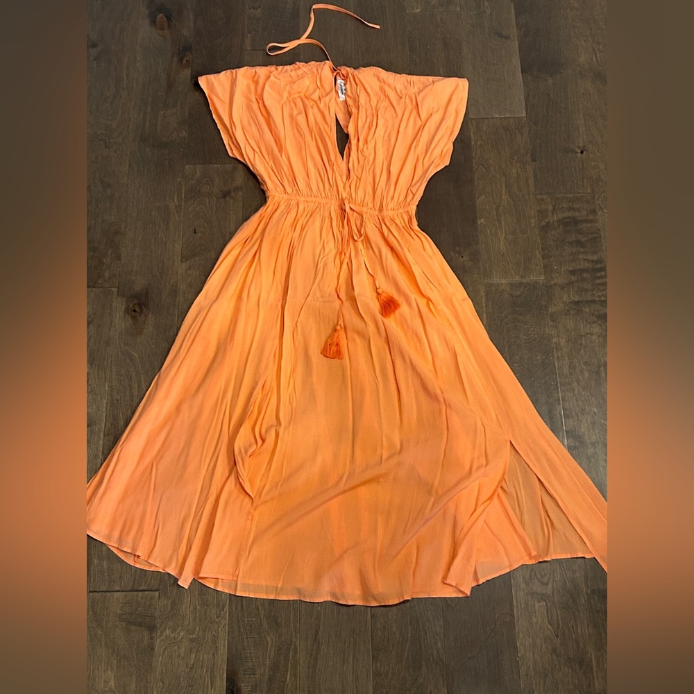 Orange Dress/Cover Up - NWOT